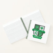 Leo Birthday Crest™ for August 1-22 Notitieboek (Binnen)