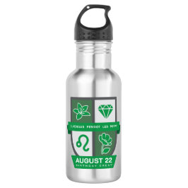 Leo Birthday Crest™ for August 1-22 Waterfles