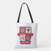 Leo Birthday Crest™ for July 23-31 Tote Bag (Achterkant)