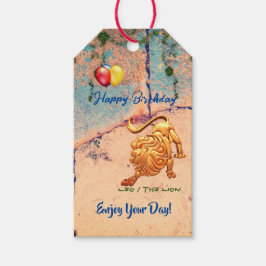 Leo Birthday Gift Labels Cadeaulabel
