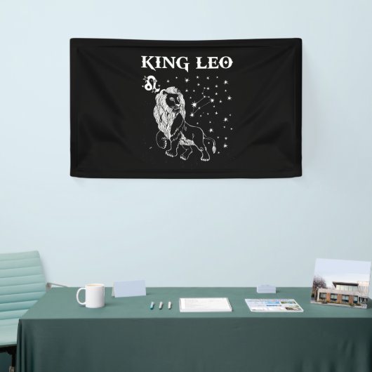 Leo Birthday Gifts - King Leo Zodiac Spandoek (Beurs)