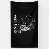 Leo Birthday Gifts - King Leo Zodiac Spandoek (Verticaal)