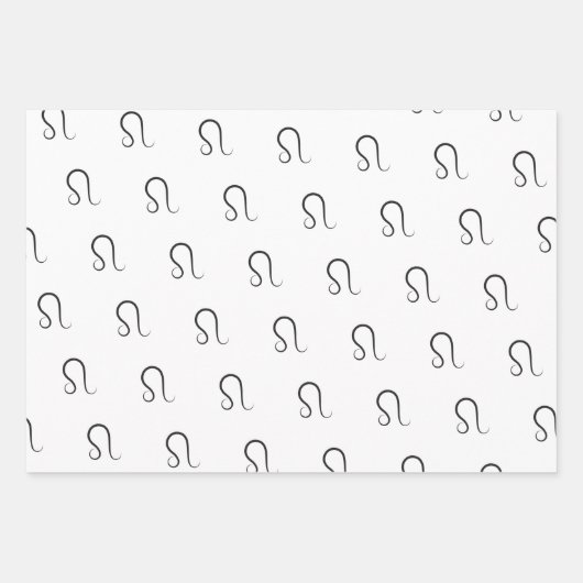 Leo Birthday Inpakpapier Vel (Voorkant)