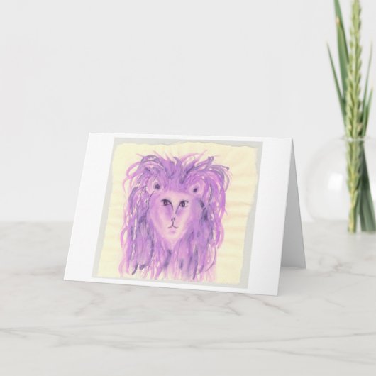 Leo Birthday Kaart (Voorkant)