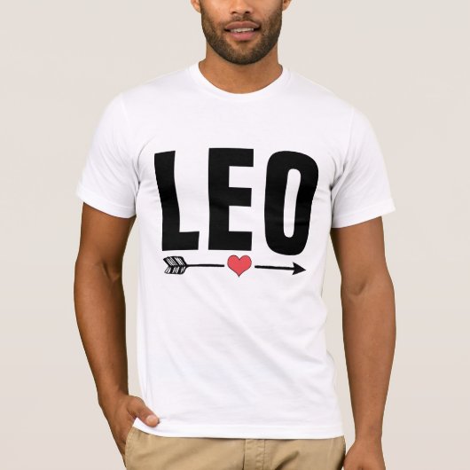 LEO Birthday T-Shirts (Voorkant)