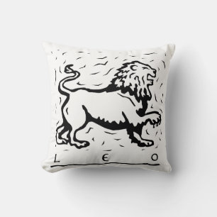 Leo Birthday Year Astrological Zodiac Sign Pillow Kussen