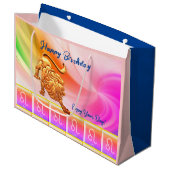 Leo - Birthday Zodiac Groot Cadeauzakje (Voorkant Gekanteld)