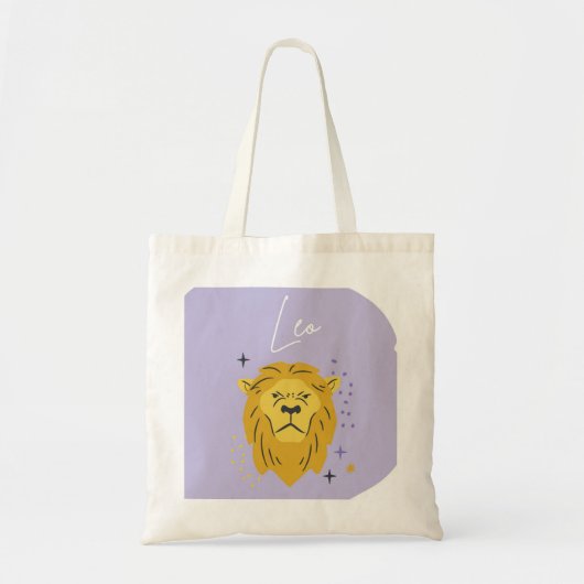 Leo boodschappentas tote bag (Voorkant)