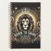 Leo "Born to Shine" Planner (Voorkant)