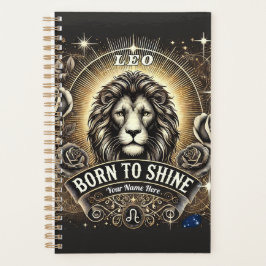 Leo "Born to Shine" Planner
