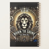 Leo "Born to Shine" Planner (Achterkant)