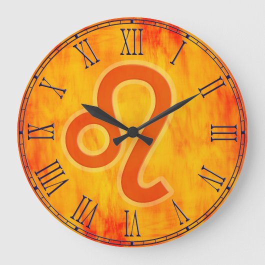 Leo-brandstichting — Zandmuurklok Grote Klok (Voorkant)