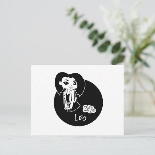 Leo Briefkaart (Staand voorkant)