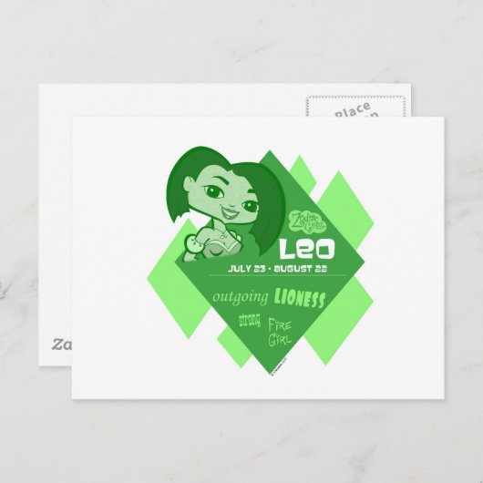 Leo Briefkaart (Voorkant / Achterkant)