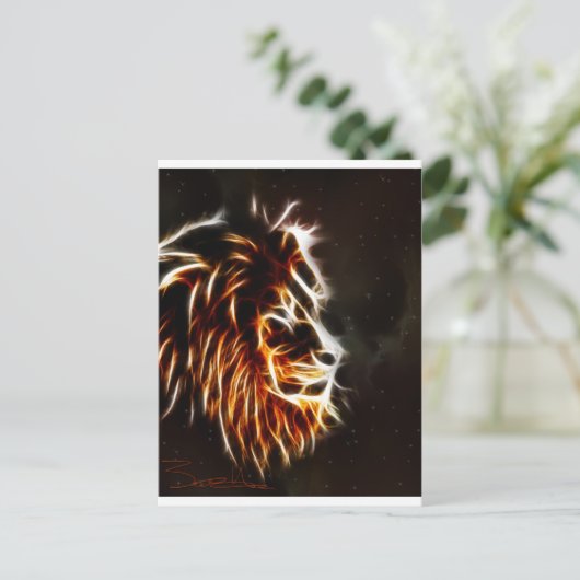 Leo Briefkaart (Staand voorkant)