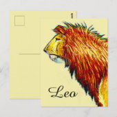 Leo Briefkaart (Voorkant / Achterkant)