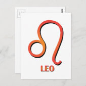 Leo Briefkaart (Voorkant / Achterkant)