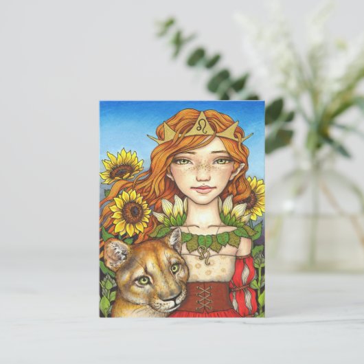 Leo Briefkaart (Staand voorkant)