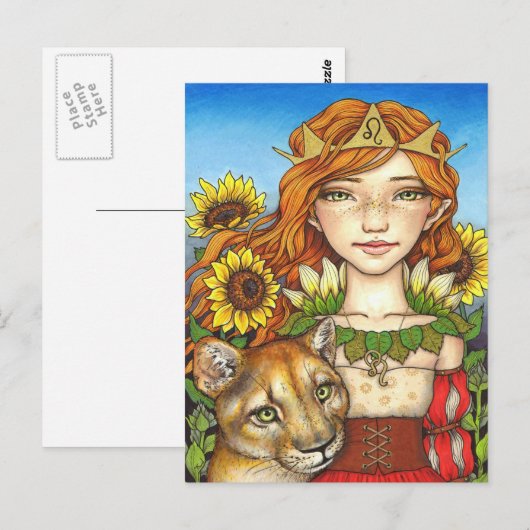 Leo Briefkaart (Voorkant / Achterkant)