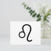 Leo Briefkaart (Staand voorkant)