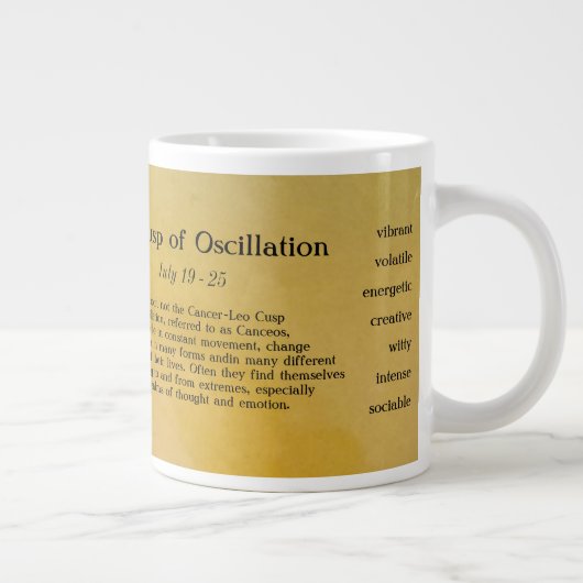 Leo-Cancer Cusp Mok (Rechts)