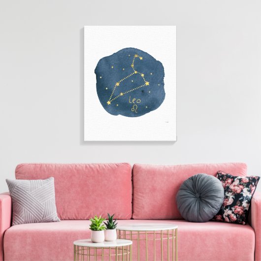 Leo Canvas Afdruk (Insitu (Woonkamer))