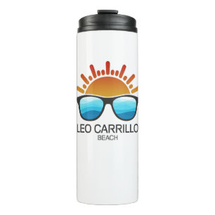 Leo Carrillo Beach California Zonnebril Thermosbeker