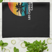 Leo Carrillo State Park Californische stranden Theedoek (Gevouwen)