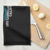 Leo Carrillo State Park Californische stranden Theedoek (Quarter Fold)