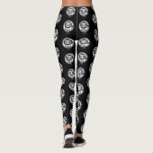 Leo Cat (Stijl 2) Leggings (Achterkant)
