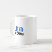 Leo catering koffiemok (Voorkant links)