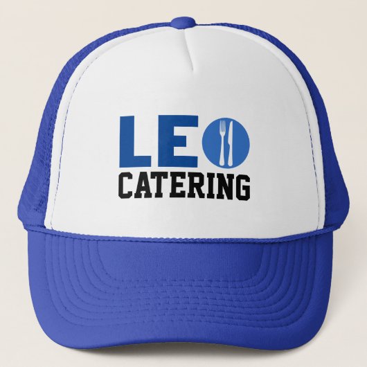 Leo catering trucker pet (Voorkant)