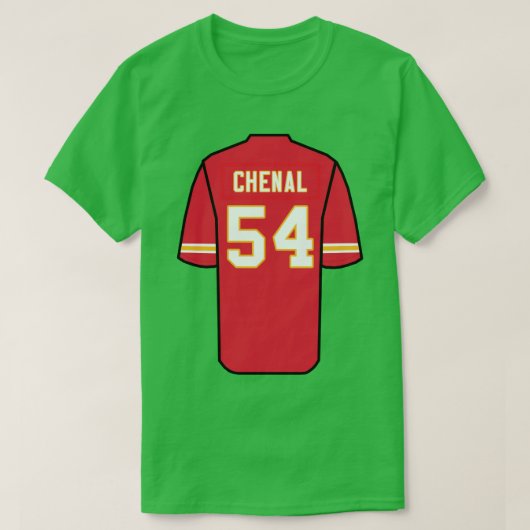Leo Chenal Jersey T-shirt (Design voorkant)