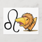 Leo Chicken Briefkaart (Voorkant)