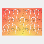 Leo Colorstrology Verjaardag Inpakpapier Vel (Voorkant 2)