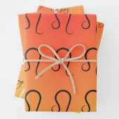 Leo Colorstrology Verjaardag Inpakpapier Vel (In situ)