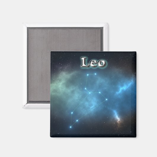 Leo-constellatie Magneet (Voorkant / Achterkant)