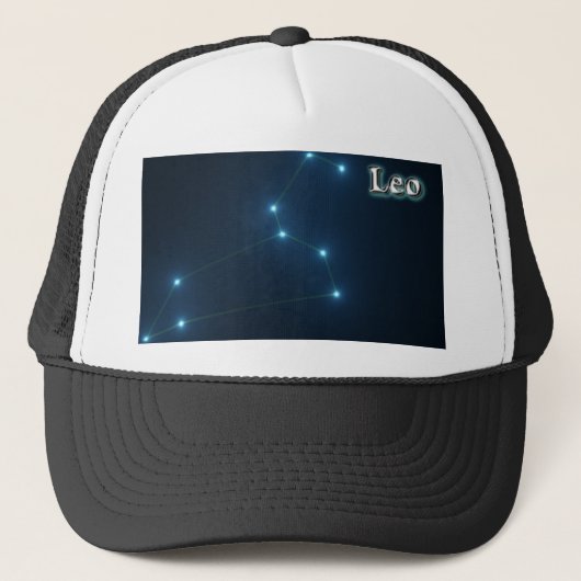 Leo-constellatie Trucker Pet (Voorkant)