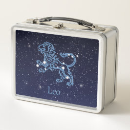 Leo Constellation and Zodiac Sign with Stars