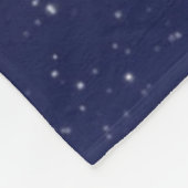 Leo Constellation and Zodiac Sign with Stars Fleece Deken (Hoek)