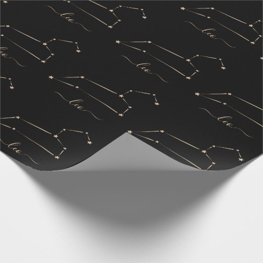Leo Constellation Cadeaupapier (Hoek)
