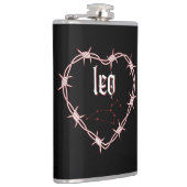 Leo Constellation Gothic Dark Celestial Edgy Heupfles (Rechts)