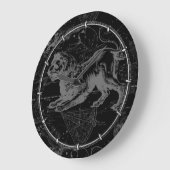 Leo Constellation Hevelius 1690 Decor Grote Klok (Hoek)