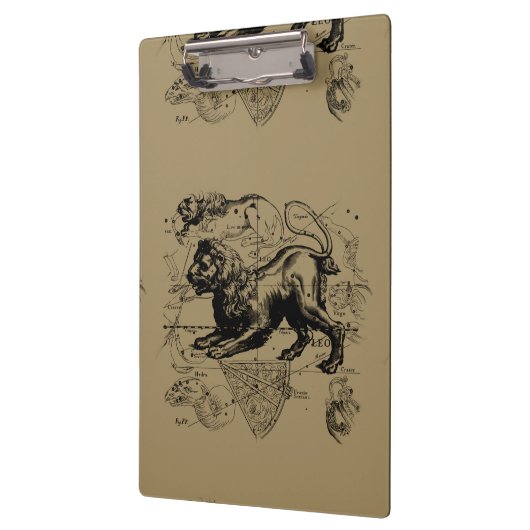 Leo Constellation Hevelius 1690 juli - 23 augustus Klembord (Links)