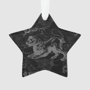 Leo Constellation Hevelius 1690 juli - 23 augustus Ornament