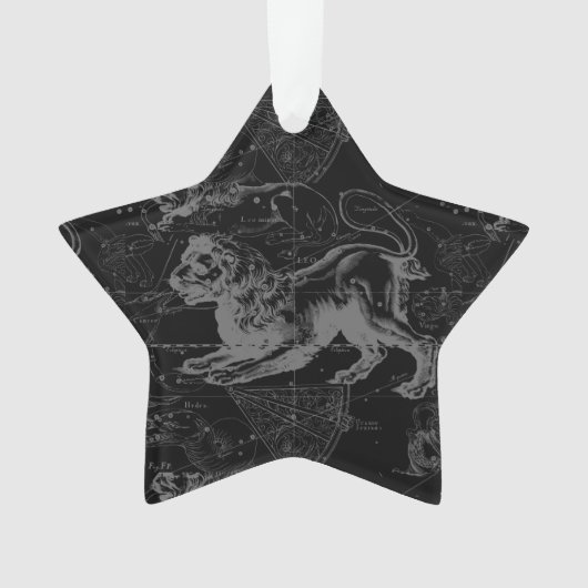 Leo Constellation Hevelius 1690 juli - 23 augustus Ornament (voorkant)