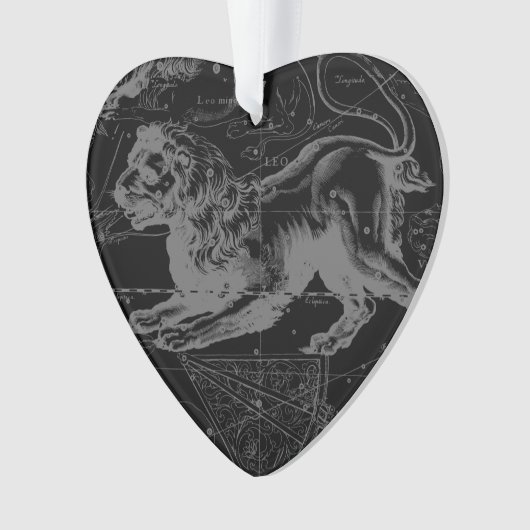 Leo Constellation Hevelius 1690 juli - 23 augustus Ornament (voorkant)