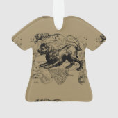 Leo Constellation Hevelius 1690 juli - 23 augustus Ornament (achterkant)