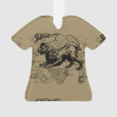 Leo Constellation Hevelius 1690 juli - 23 augustus Ornament (voorkant)