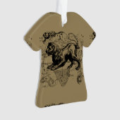 Leo Constellation Hevelius 1690 juli - 23 augustus Ornament (voorkant)